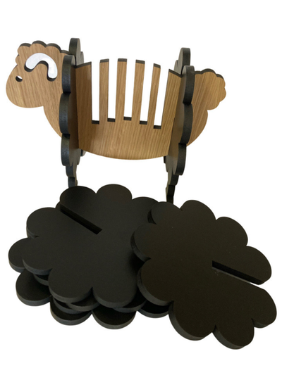 Sheep Coaster Set
